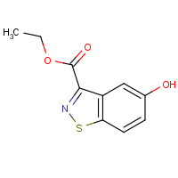 936923-43-2 ethyl 5-hydroxy-1,2-benzothiazole-3-carboxylate chemical structure