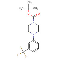 1121599-88-9 tert-butyl 4-[3-(trifluoromethyl)phenyl]piperazine-1-carboxylate chemical structure