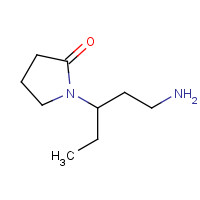 1157111-71-1 1-(1-aminopentan-3-yl)pyrrolidin-2-one chemical structure