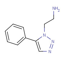 1187927-22-5 2-(5-phenyltriazol-1-yl)ethanamine chemical structure