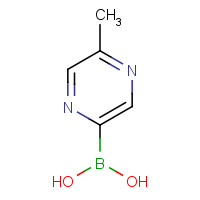 1309981-12-1 (5-methylpyrazin-2-yl)boronic acid chemical structure