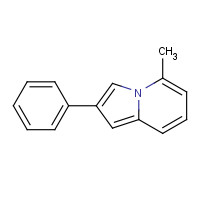36944-99-7 5-methyl-2-phenylindolizine chemical structure