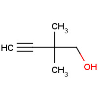65108-31-8 2,2-dimethylbut-3-yn-1-ol chemical structure