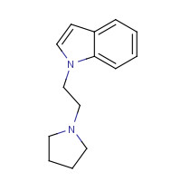 872786-62-4 1-(2-pyrrolidin-1-ylethyl)indole chemical structure