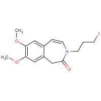 148870-57-9 3-(3-iodopropyl)-7,8-dimethoxy-1H-3-benzazepin-2-one chemical structure