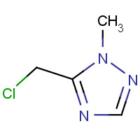 153851-72-0 5-(chloromethyl)-1-methyl-1,2,4-triazole chemical structure
