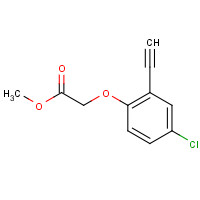 1240288-64-5 methyl 2-(4-chloro-2-ethynylphenoxy)acetate chemical structure