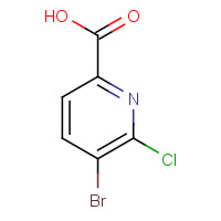 959958-25-9 5-bromo-6-chloropyridine-2-carboxylic acid chemical structure