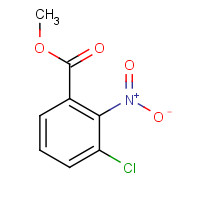 42087-81-0 methyl 3-chloro-2-nitrobenzoate chemical structure