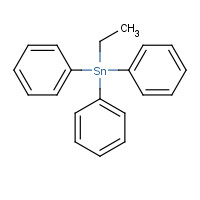 5424-25-9 ethyl(triphenyl)stannane chemical structure