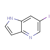 1015609-75-2 6-iodo-1H-pyrrolo[3,2-b]pyridine chemical structure