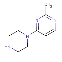 131816-67-6 2-methyl-4-piperazin-1-ylpyrimidine chemical structure