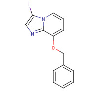 885276-38-0 3-iodo-8-phenylmethoxyimidazo[1,2-a]pyridine chemical structure