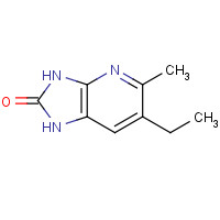 158229-18-6 6-ethyl-5-methyl-1,3-dihydroimidazo[4,5-b]pyridin-2-one chemical structure