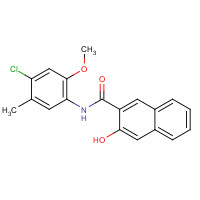 5165-81-1 N-(4-chloro-2-methoxy-5-methylphenyl)-3-hydroxynaphthalene-2-carboxamide chemical structure