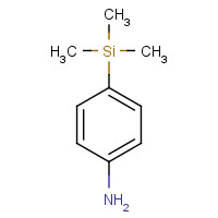 17889-23-5 4-trimethylsilylaniline chemical structure