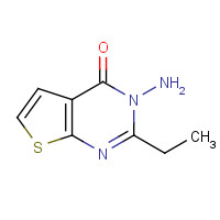 307342-26-3 3-amino-2-ethylthieno[2,3-d]pyrimidin-4-one chemical structure