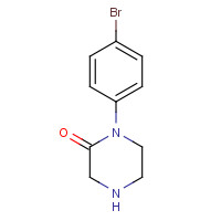 877679-22-6 1-(4-bromophenyl)piperazin-2-one chemical structure