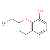 177976-39-5 2-(aminomethyl)-3,4-dihydro-2H-chromen-8-ol chemical structure