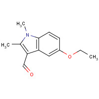 876715-28-5 5-ethoxy-1,2-dimethylindole-3-carbaldehyde chemical structure