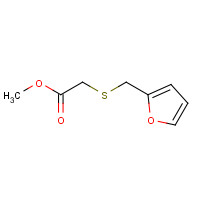 108499-33-8 methyl 2-(furan-2-ylmethylsulfanyl)acetate chemical structure