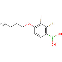 156487-12-6 (4-butoxy-2,3-difluorophenyl)boronic acid chemical structure