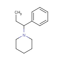 98065-14-6 1-(1-phenylpropyl)piperidine chemical structure