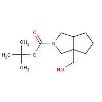 1223748-37-5 tert-butyl 3a-(hydroxymethyl)-1,3,4,5,6,6a-hexahydrocyclopenta[c]pyrrole-2-carboxylate chemical structure