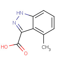 885518-90-1 4-methyl-1H-indazole-3-carboxylic acid chemical structure