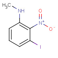 1263413-38-2 3-iodo-N-methyl-2-nitroaniline chemical structure