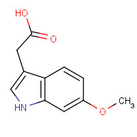 103986-22-7 2-(6-methoxy-1H-indol-3-yl)acetic acid chemical structure