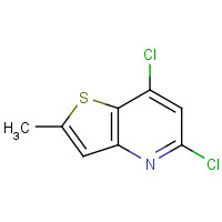 952435-04-0 5,7-dichloro-2-methylthieno[3,2-b]pyridine chemical structure