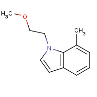 1313041-79-0 1-(2-methoxyethyl)-7-methylindole chemical structure