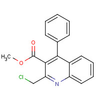 900641-04-5 methyl 2-(chloromethyl)-4-phenylquinoline-3-carboxylate chemical structure