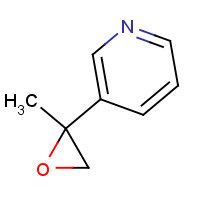 81589-36-8 3-(2-methyloxiran-2-yl)pyridine chemical structure