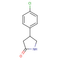 22518-27-0 4-(4-chlorophenyl)pyrrolidin-2-one chemical structure