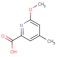 324028-98-0 6-methoxy-4-methylpyridine-2-carboxylic acid chemical structure