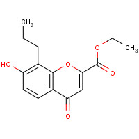 42368-92-3 ethyl 7-hydroxy-4-oxo-8-propylchromene-2-carboxylate chemical structure