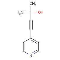 55384-91-3 2-methyl-4-pyridin-4-ylbut-3-yn-2-ol chemical structure