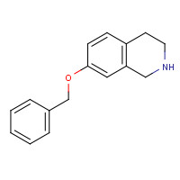 152035-13-7 7-phenylmethoxy-1,2,3,4-tetrahydroisoquinoline chemical structure