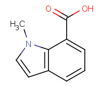 167479-16-5 1-methylindole-7-carboxylic acid chemical structure
