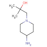 1114856-12-0 1-(4-aminopiperidin-1-yl)-2-methylpropan-2-ol chemical structure