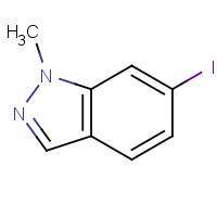 1214899-83-8 6-iodo-1-methylindazole chemical structure