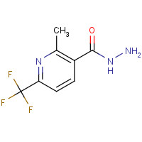 402479-94-1 2-methyl-6-(trifluoromethyl)pyridine-3-carbohydrazide chemical structure