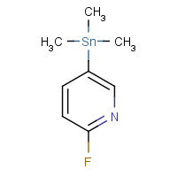 660847-68-7 (6-fluoropyridin-3-yl)-trimethylstannane chemical structure