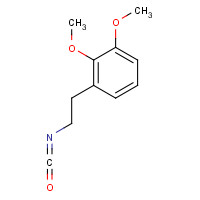 480439-02-9 1-(2-isocyanatoethyl)-2,3-dimethoxybenzene chemical structure