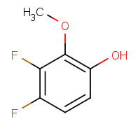 158626-90-5 3,4-difluoro-2-methoxyphenol chemical structure