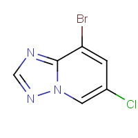 1433822-19-5 8-bromo-6-chloro-[1,2,4]triazolo[1,5-a]pyridine chemical structure