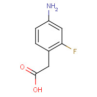 914224-31-0 2-(4-amino-2-fluorophenyl)acetic acid chemical structure