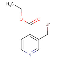 301666-68-2 ethyl 3-(bromomethyl)pyridine-4-carboxylate chemical structure